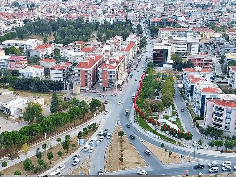Menderes’te doğal laminat parke döşeme örneği