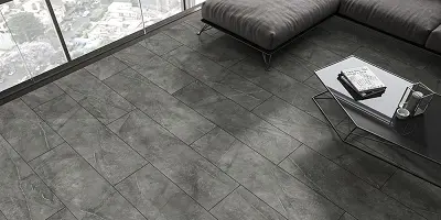 Ödemiş’te taş desenli laminat parke örneği
